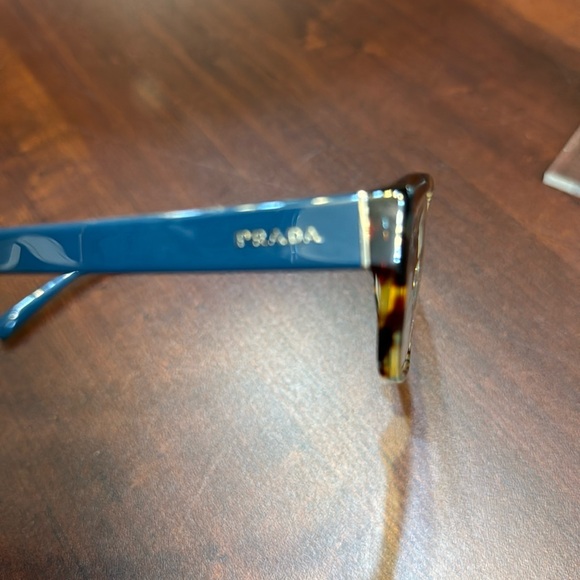 Prada multi- color & frame prescription glasses w/Case  VR 180 54D18 NAG-101 135 - Picture 6 of 9